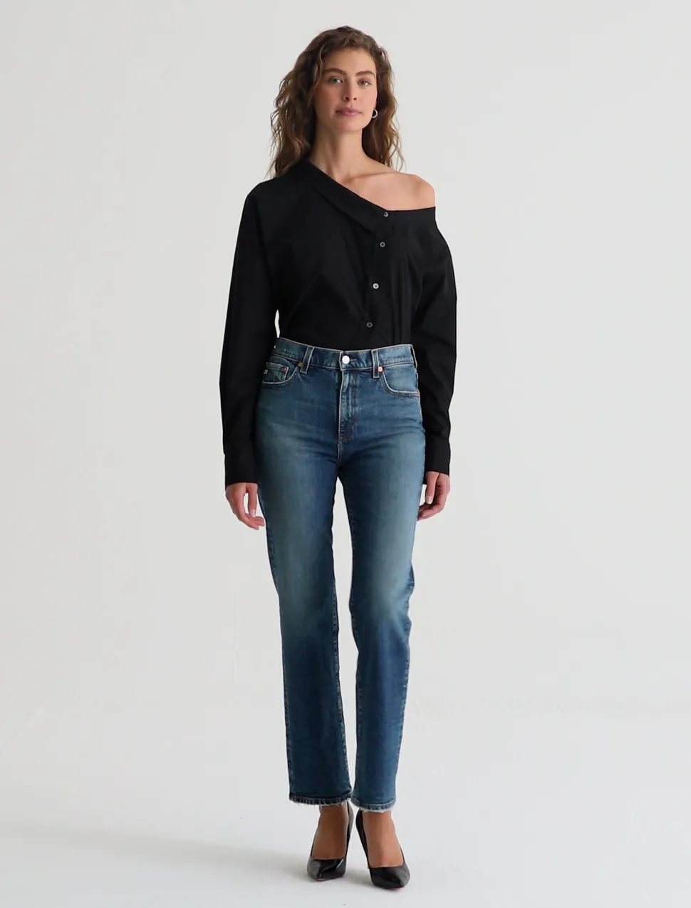 AG Jeans - Brinley Mid-Rise Straight