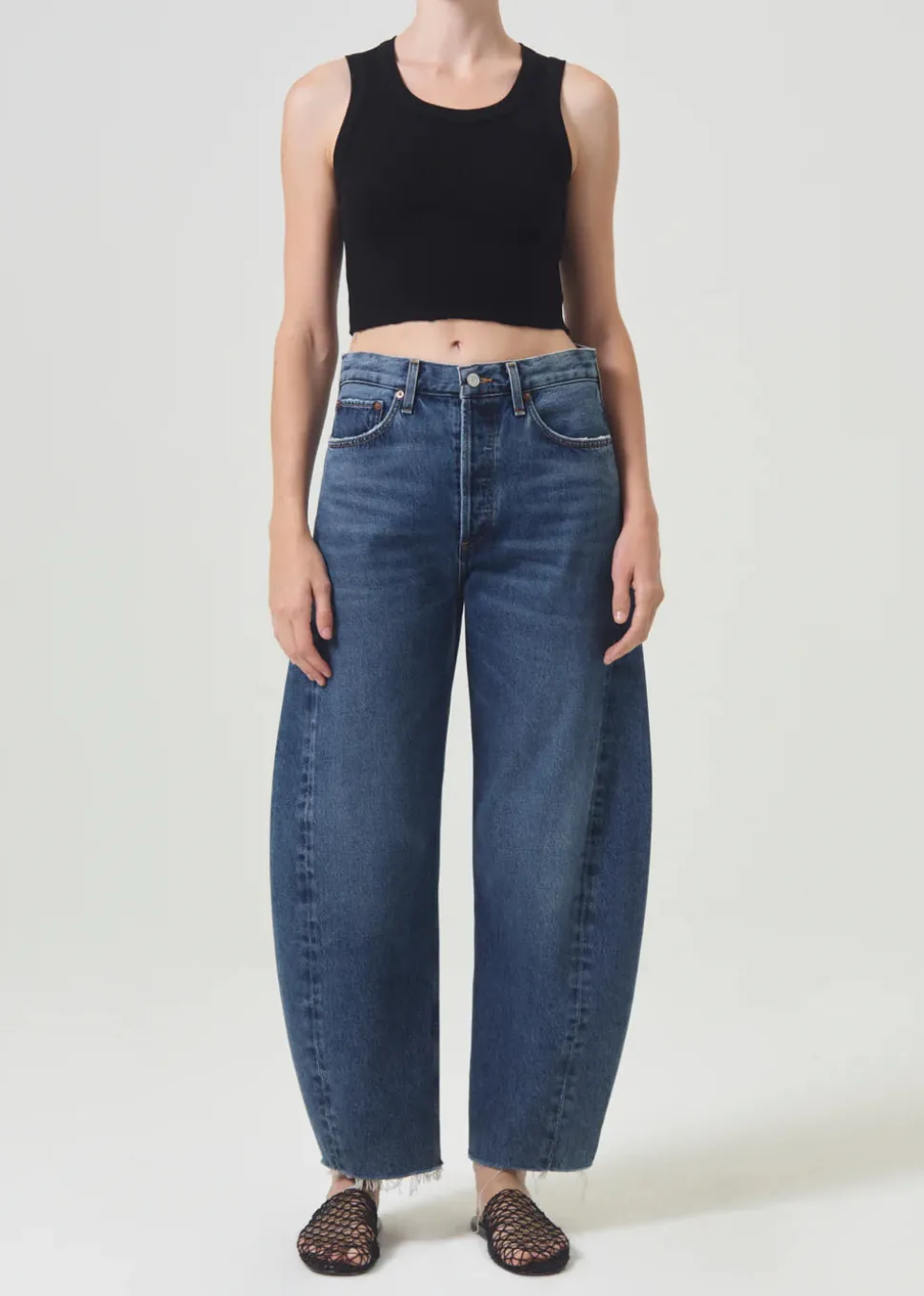 AGOLDE - Cropped Poppy Tank