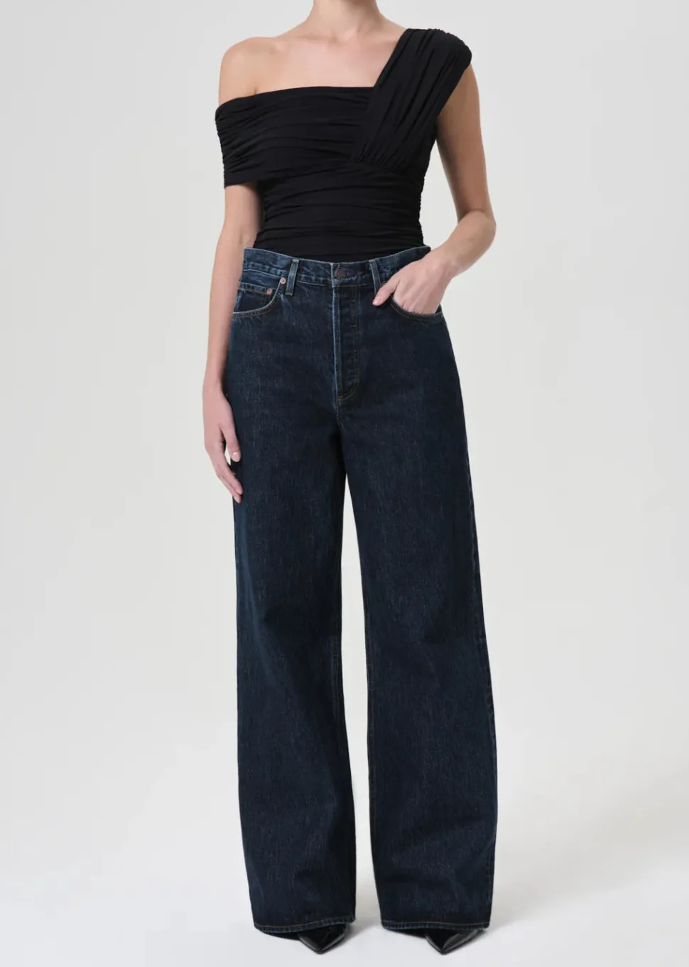 AGOLDE - Dame Jean No Cuff