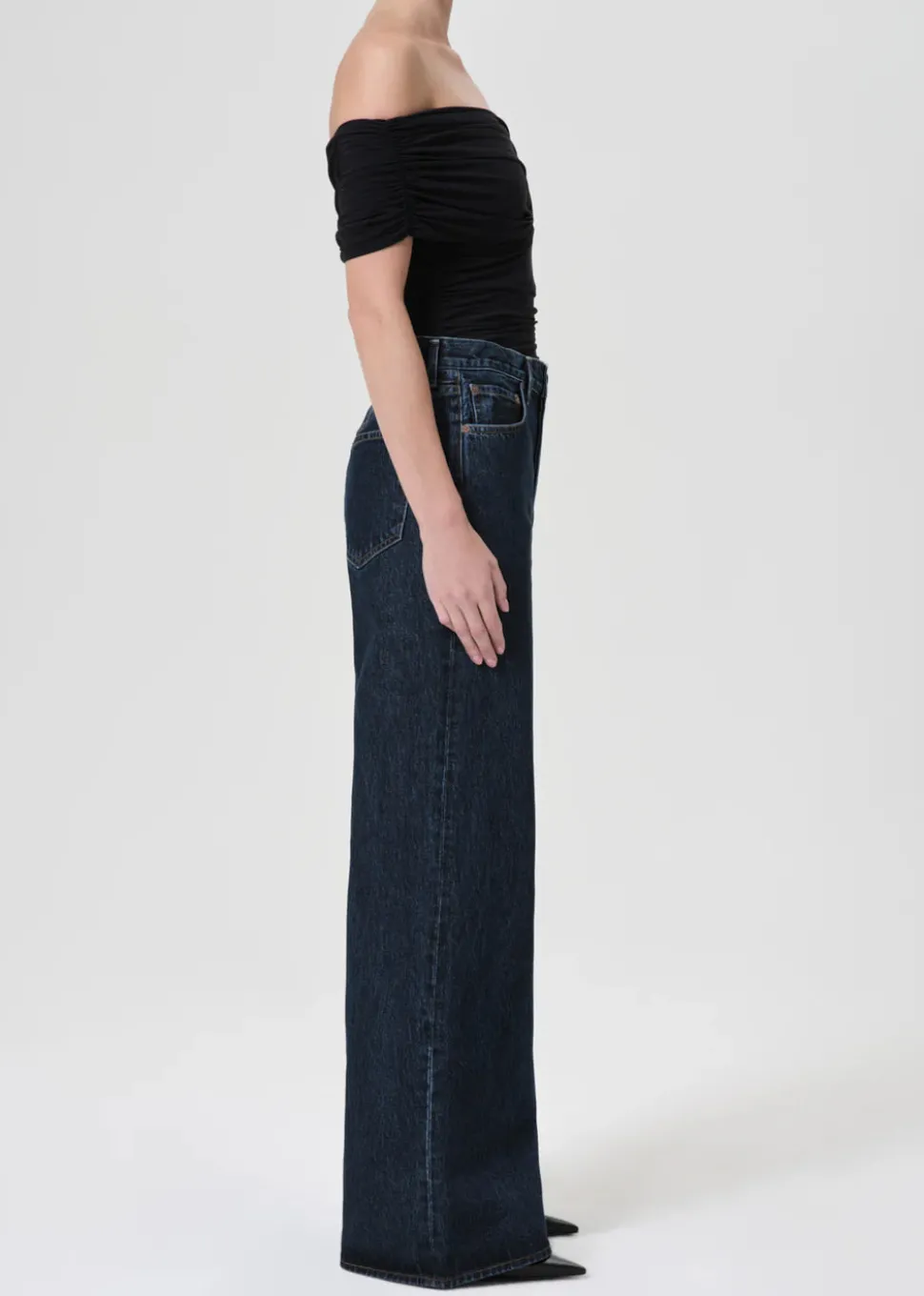 AGOLDE - Dame Jean No Cuff