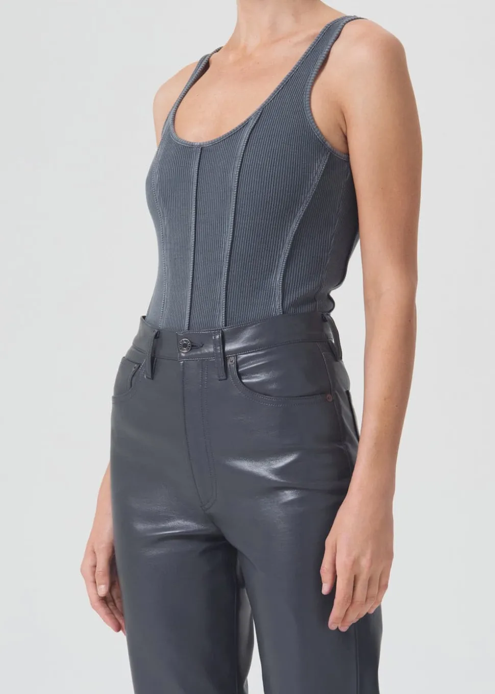 AGOLDE - Elna Bodysuit (Organic Cotton)