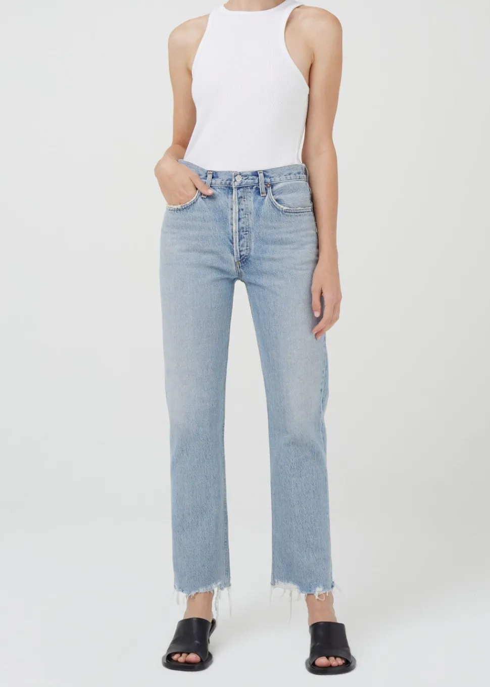 AGOLDE - Lana Vintage Straight Medium Size