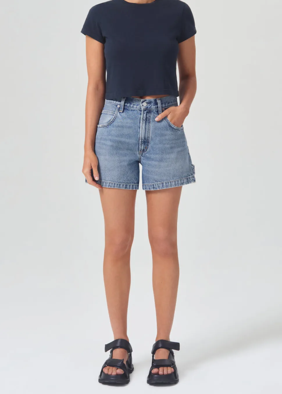 AGOLDE - Magda Short (Organic Cotton)
