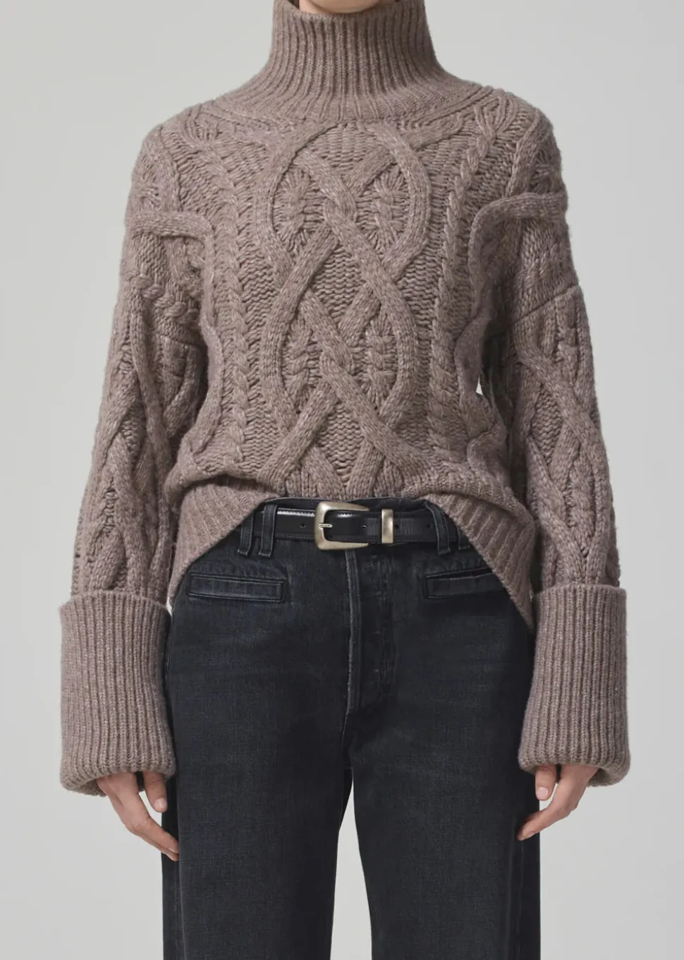 Citizens of Humanity - Zolan aran turtleneck