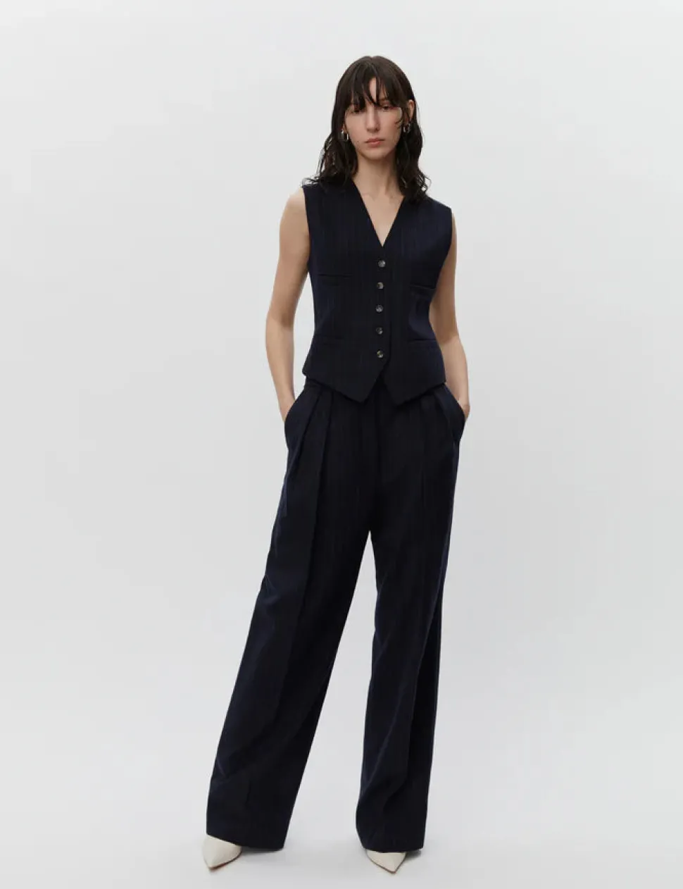 DAY - Enzo Woolen Pinstripe