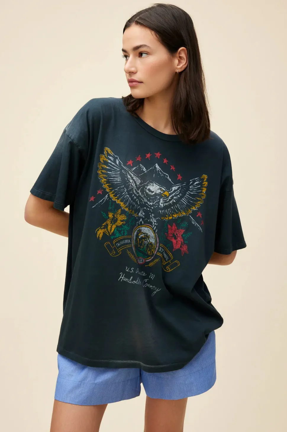 Daydreamer LA Daydreamer - Route 101 Eagle Merch Tee