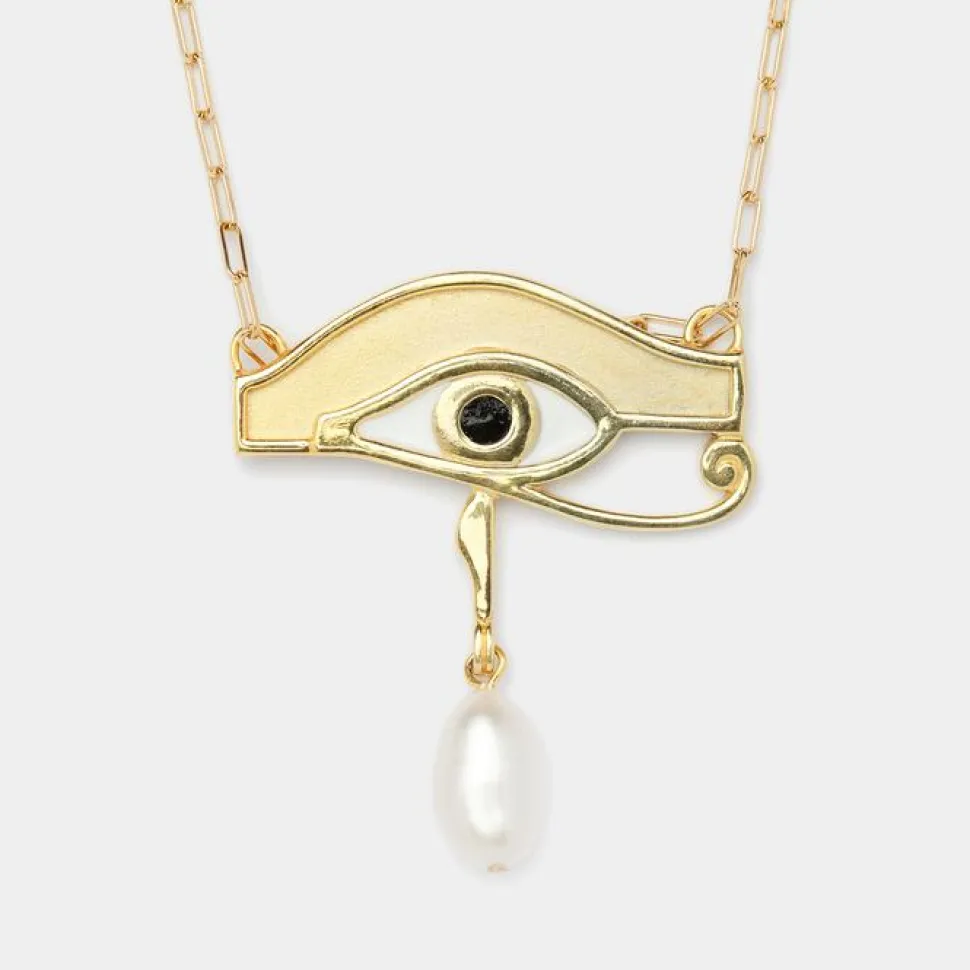 Deux Lions - Resin Maryam Pearl Necklace