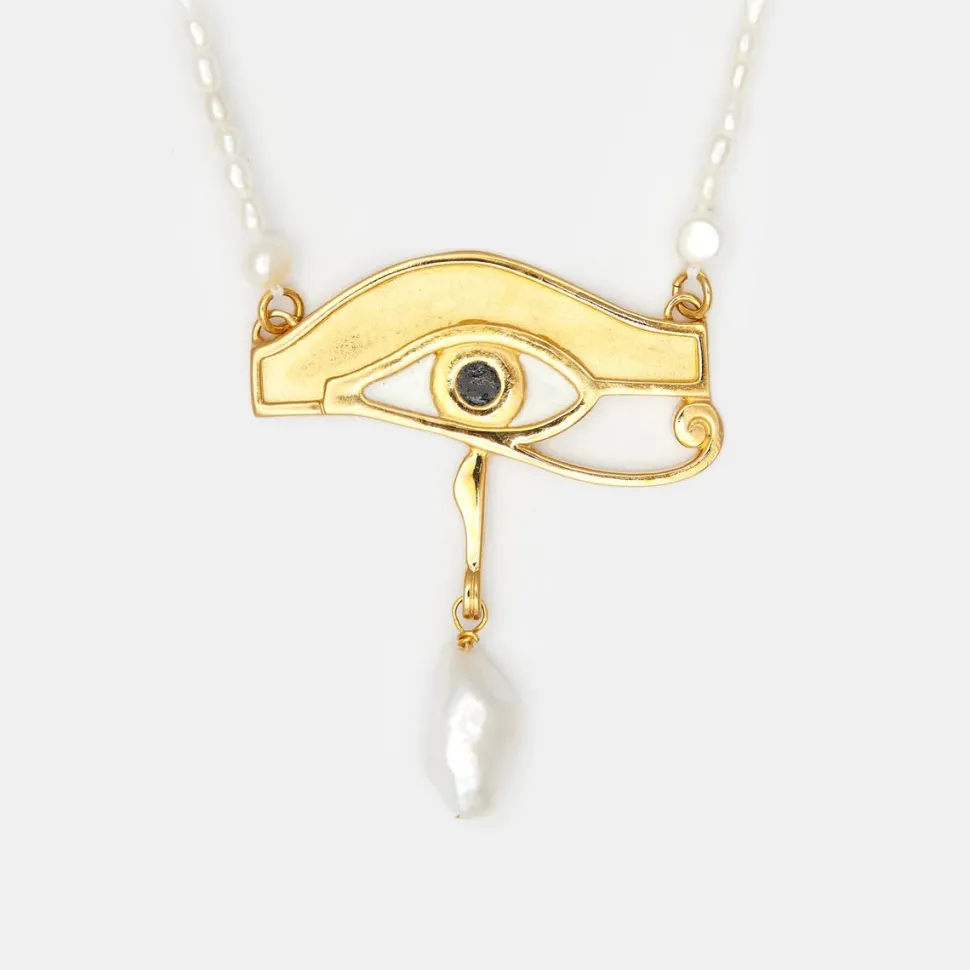 Deux Lions - Xaviera Keshi Pearl Necklace