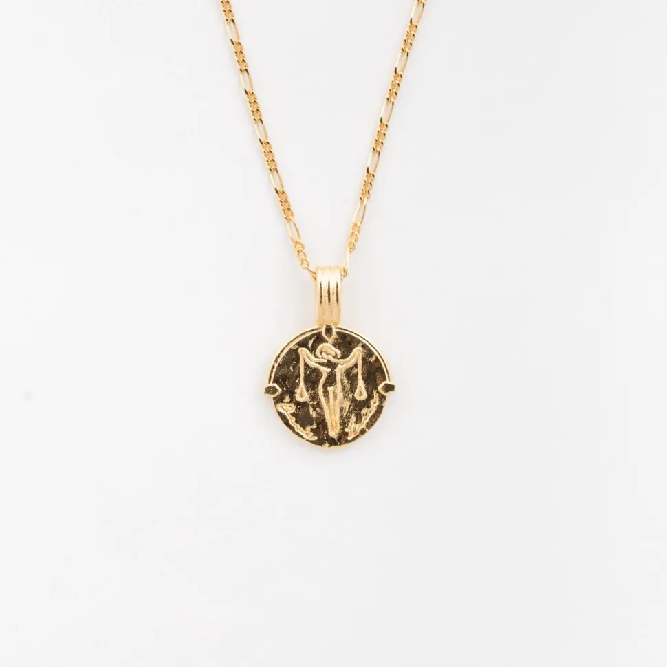 Deux Lions - Zodiac Female Body Gold Libra