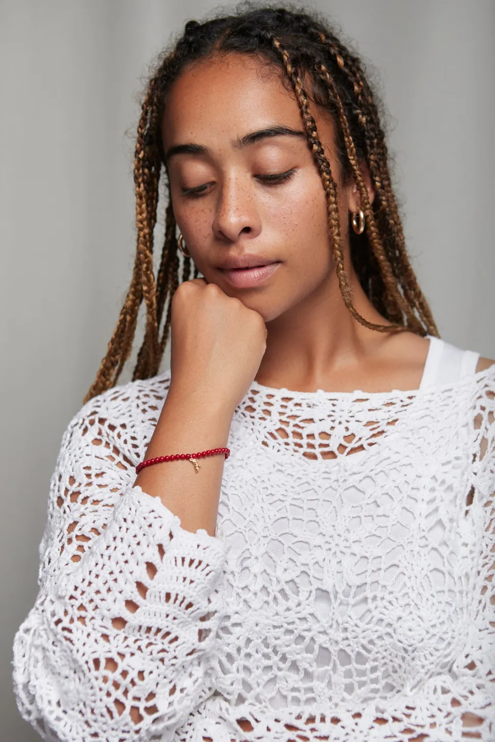 Deux Lions x Billie - Exclusive Bracelet Bamboo Coral