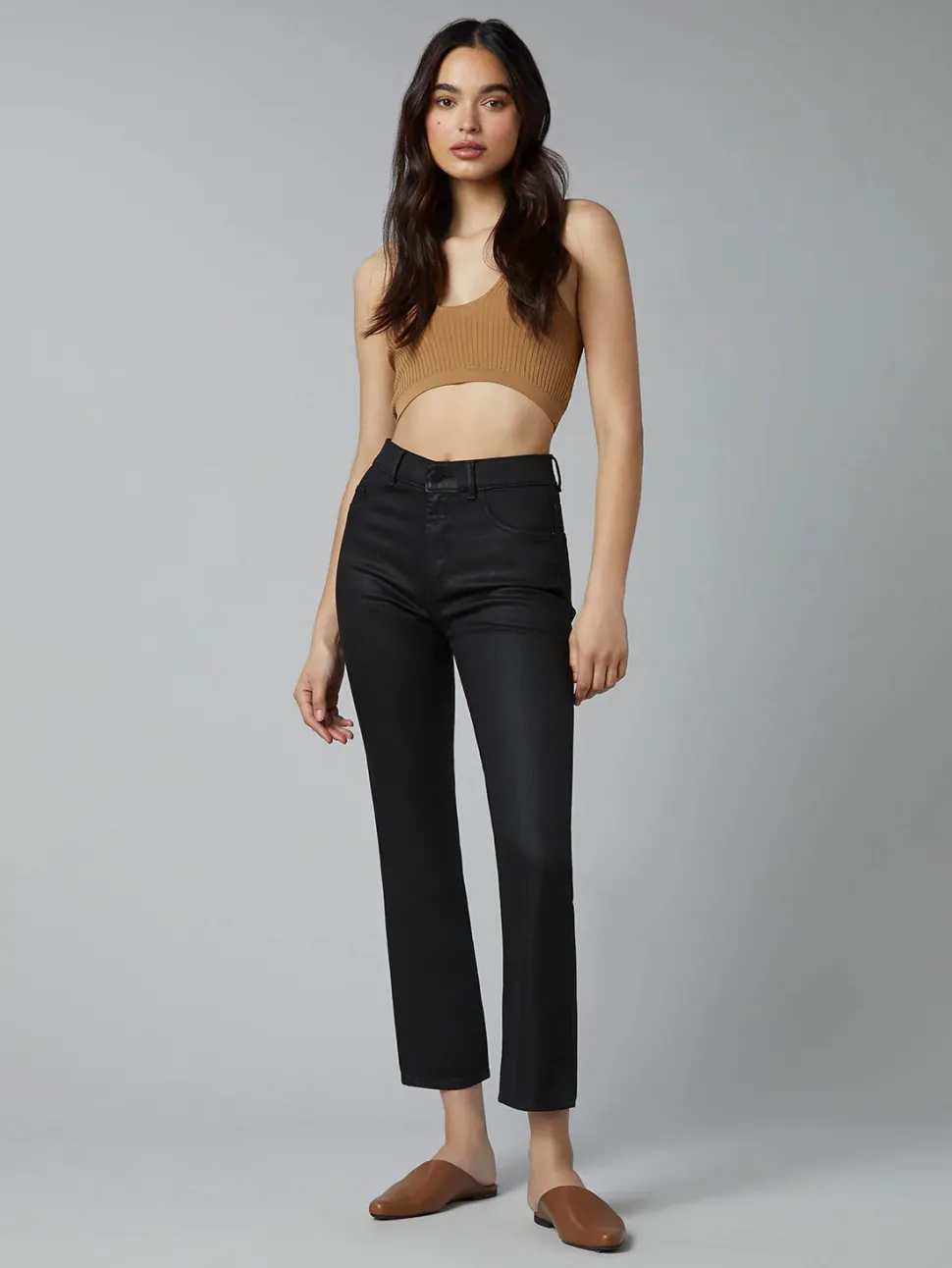 DL 1961 DL1961 - Patti Straight High Waist Crop