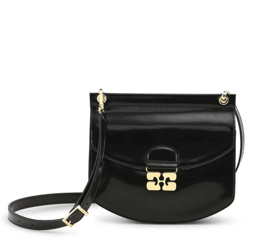 Ganni - Apo-G Bag Small Patent