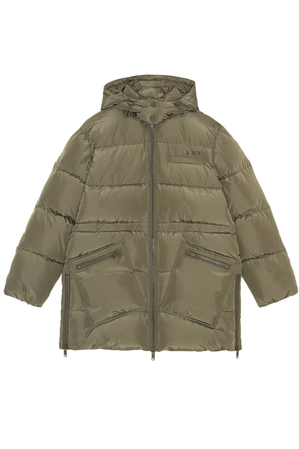 Ganni - Soft Puffer Midi Jacket