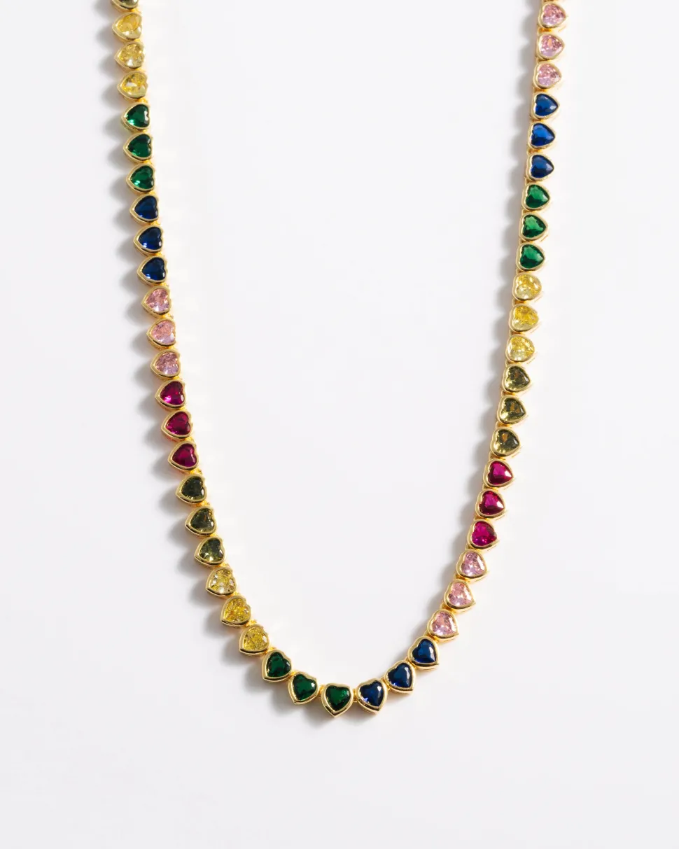 Mademoiselle Jules - Colour My Heart Necklace