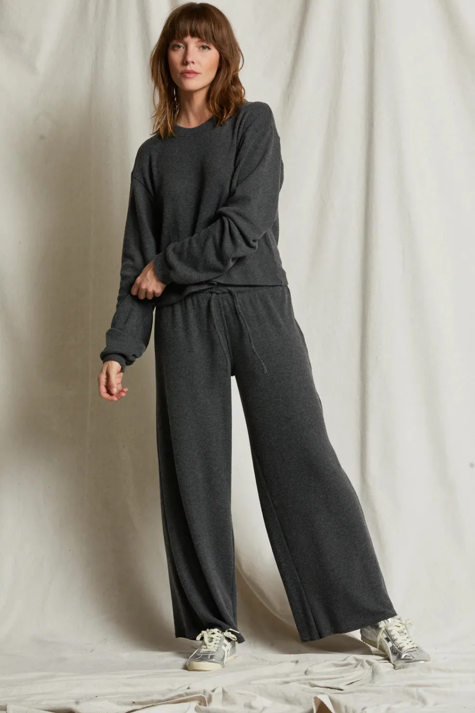 Perfectwhitetee - Stills Brushed Thermal Easy Pullover