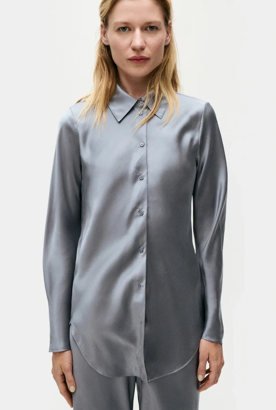 silk laundry - Bias Cut Shirt
