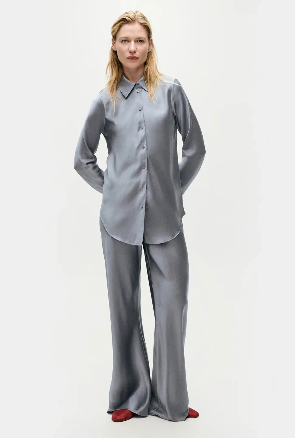 silk laundry - Bias Cut Shirt