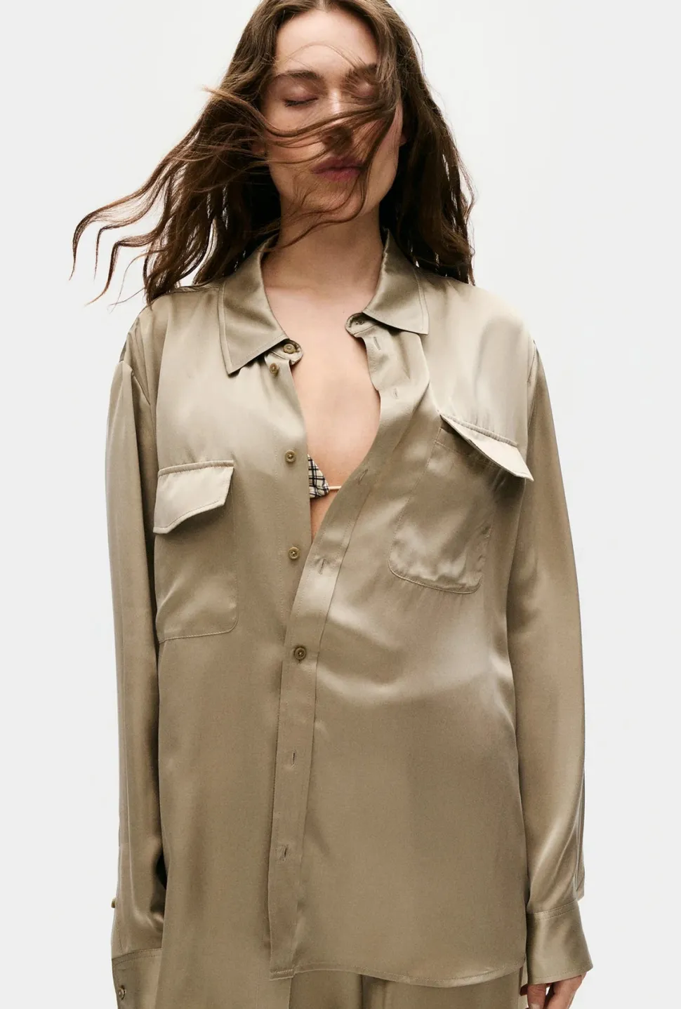 silk laundry - Boyfriend Shirt