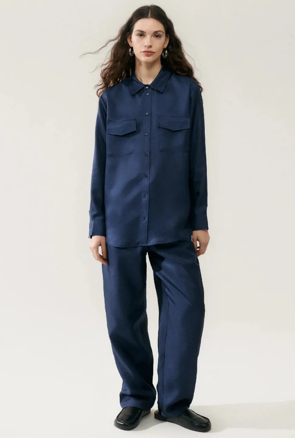 silk laundry - Boyfriend Shirt