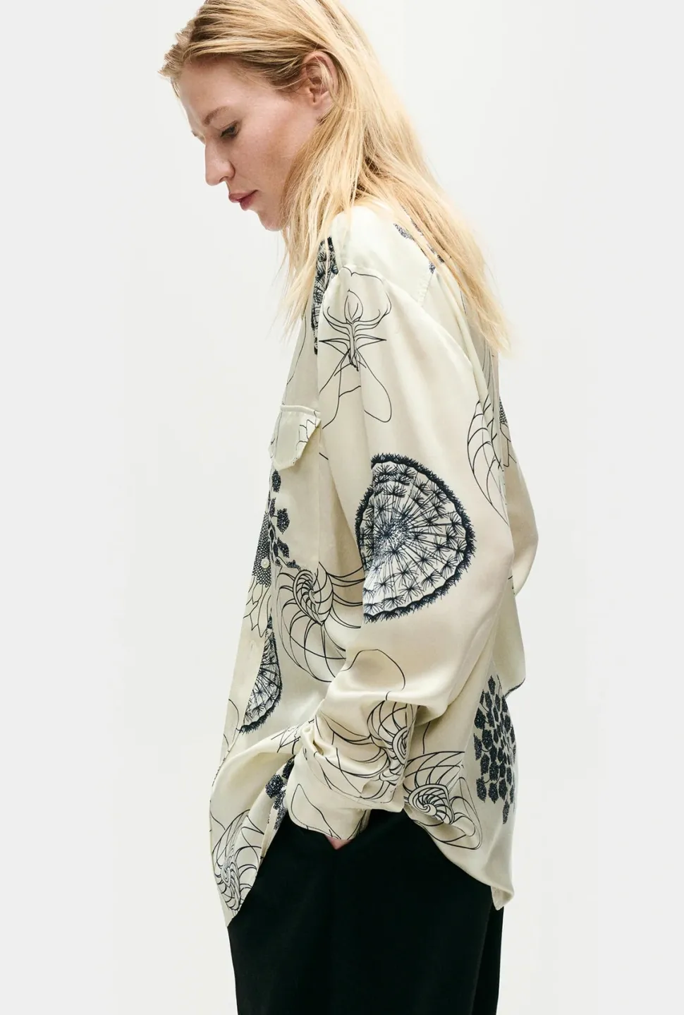 silk laundry - Boyfriend Shirt