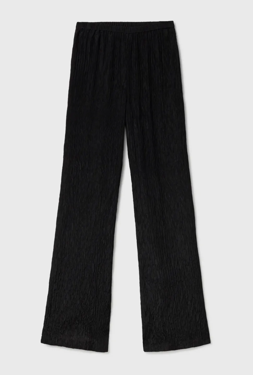 silk laundry - Crinkle Flare Pants