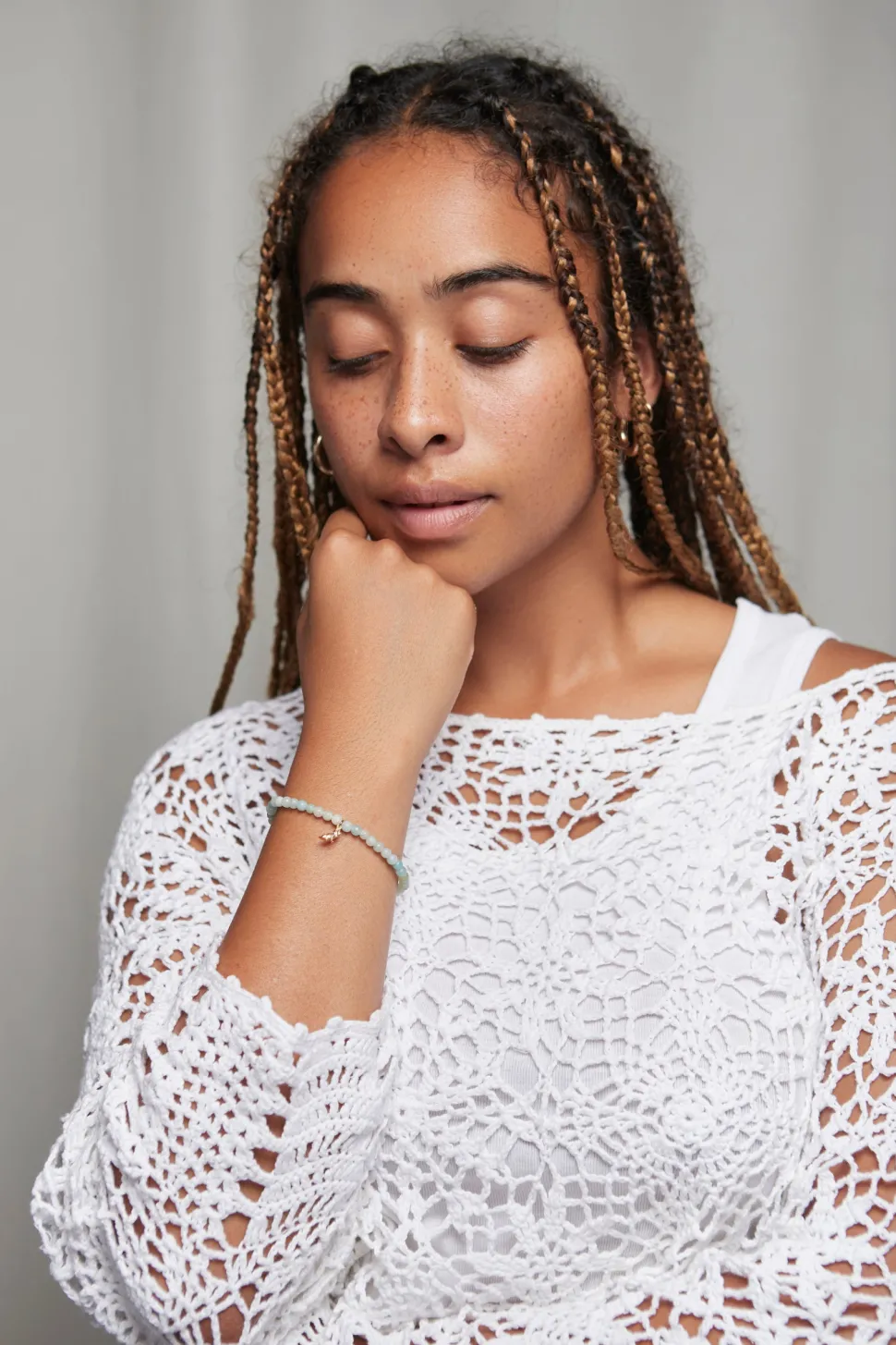Deux Lions Two Lions x Billie - Exclusive Bracelet Amazonite