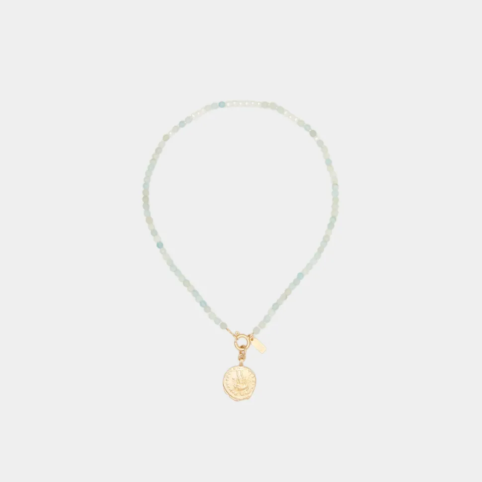 Deux Lions Two Lions x Billie - Exclusive Necklace 15.5" Amazonite