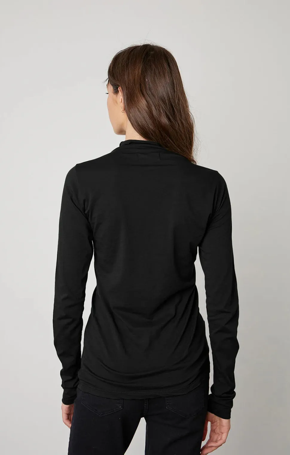 Velvet - Talisia DS Gauzy Whisper Classics Mock Neck