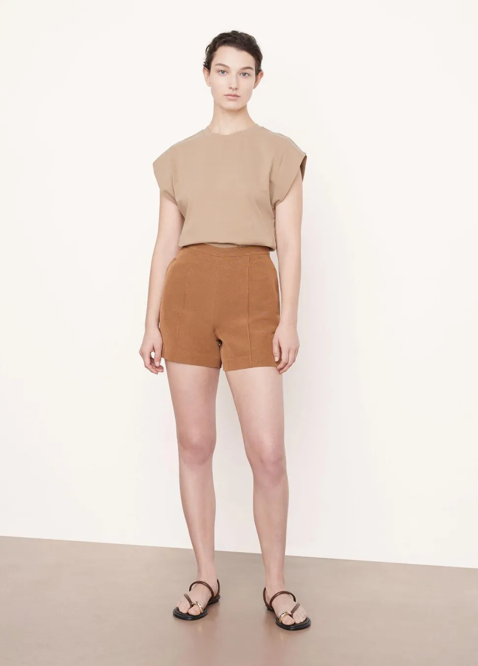 Vince - High Waisted Tailored Shorts