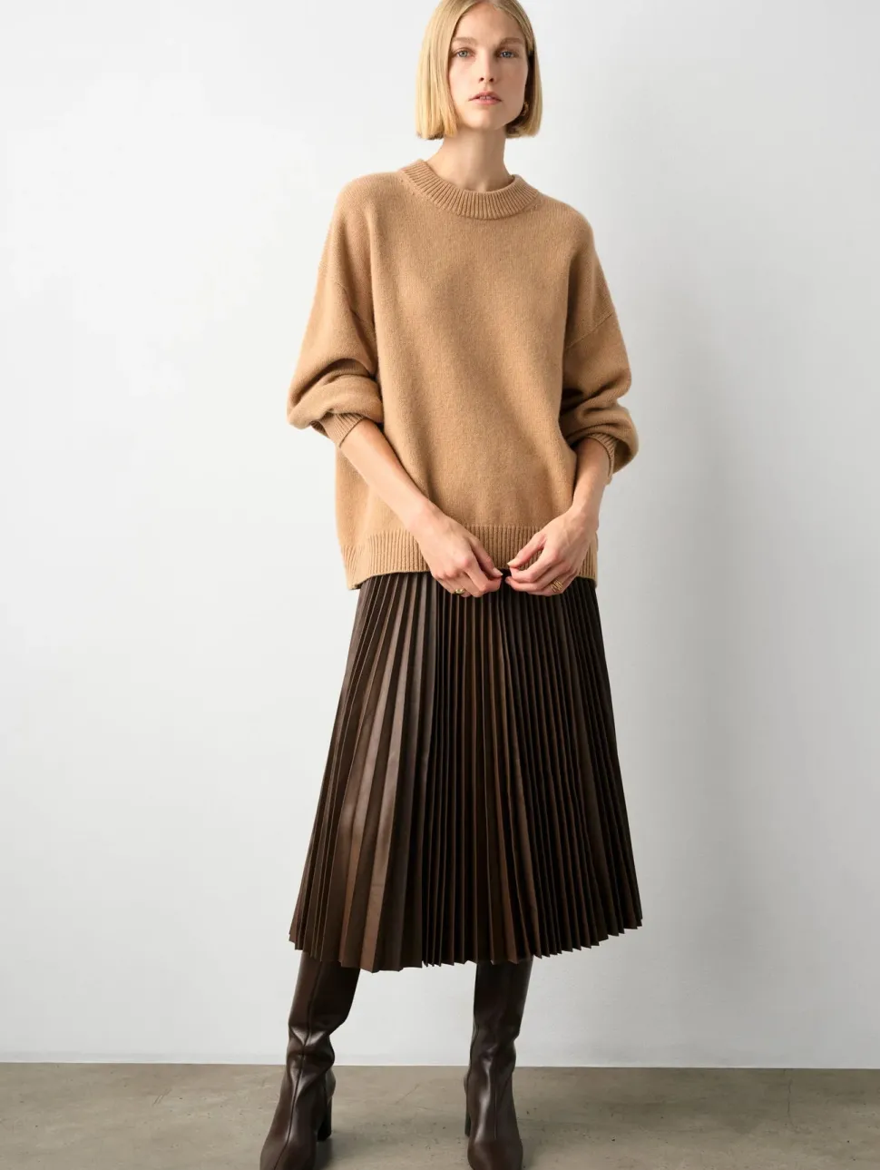 White and Warren White + Warren - Cashmere Blend Cozy Crewneck
