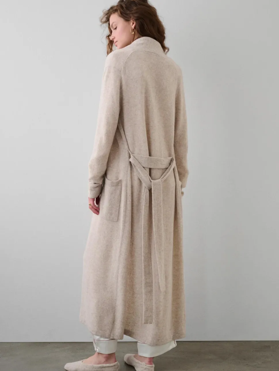 White and Warren White + Warren - Cashmere long robe