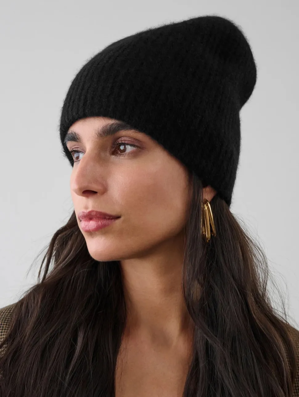 White and Warren White + Warren - Cashmere Plush Rib Beanie